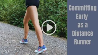 Why Committing Early in Distance Running is Not Best