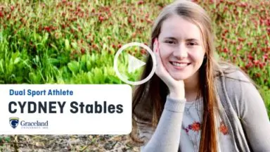 Graceland’s Cydney Stables: Running a Business as a Dual-Sport Athlete