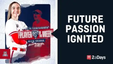 Arizona Softball Player, Allie Skaggs on How Love For Sports and Content Creation Sparked Passion In Broadcast Journalism