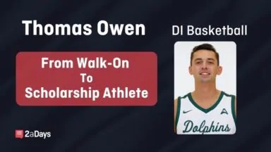 From Walk-On to Scholarship Athlete: A Look at Thomas Owen’s Journey