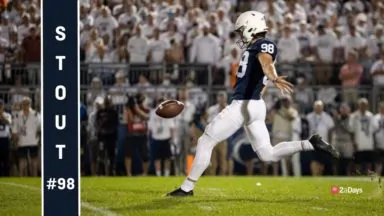 Athlete Feature: Penn State Kicker/Punter Jordan Stout (#1 in the Big Ten and #7 in The Nation For Touchback Percentage)
