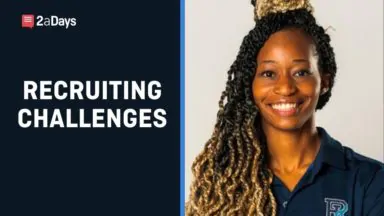 Rhode Island Women’s Volleyball Head Coach, Angel Agu, Discusses Recruiting Challenges