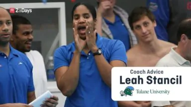 Swimming Upstream: How Tulane University Swim Coach, Leah Stancil, Pushes Through Obstacles