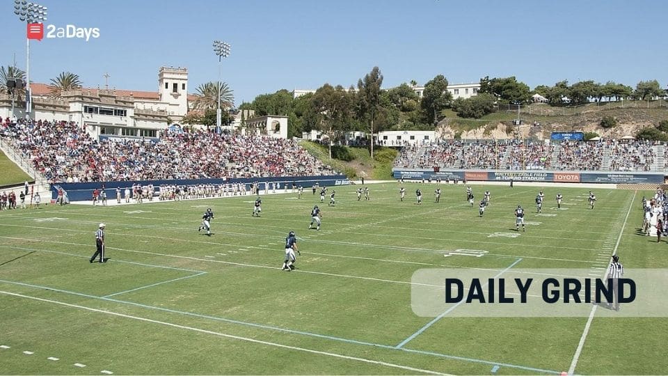Daily Grind of University of San Diego Football Player, Issac Haney