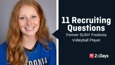 11 Recruiting Questions with Former SUNY Fredonia Volleyball Player Christine Ackendorf