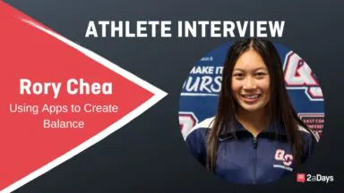 Athlete Interview: 3 Apps DII Swim Captain Rory Chea Uses to Balance Sports, School, and Teammate Communication
