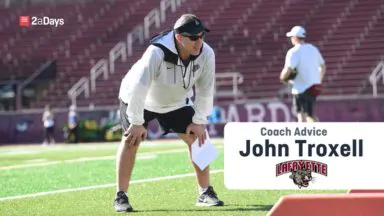 Lafayette College Football Coach John Troxell Offers Recruiting Advice