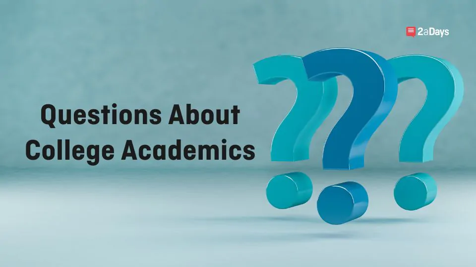 Ask an Athlete Three Common Questions About College Academics