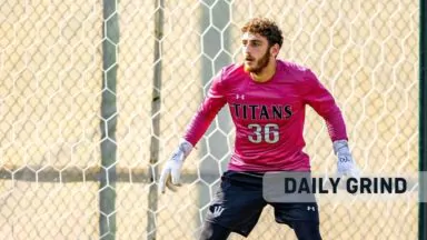Daily Grind: IWU D3 Men’s Soccer Player Scott Abramson