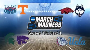 Welcome to the Madness: Men’s Sweet 16 Predictions Part One