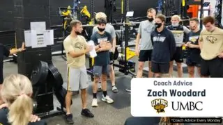 Coach Interview: UMBC Sports Performance Coach Zach Woodard Talks Discipline, Recovery, and Tips For Freshmen Athletes