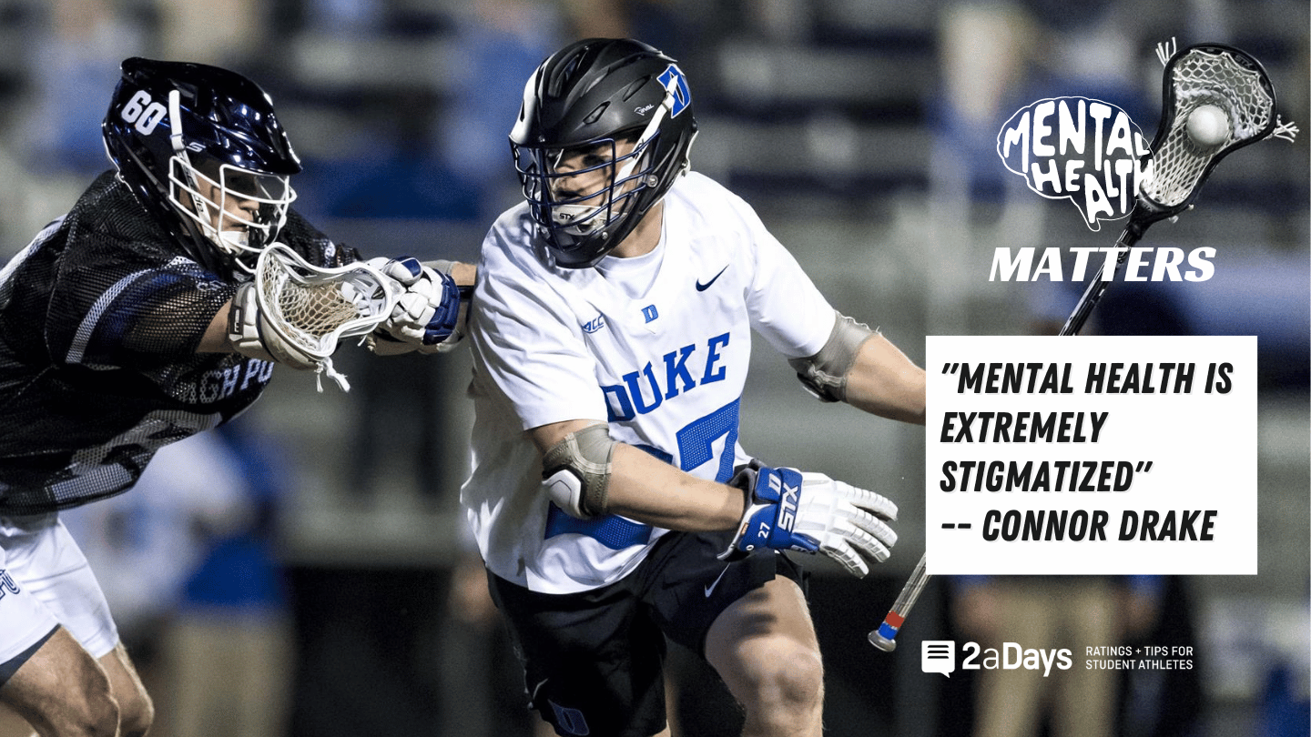A Mental Health Conversation with Duke Lacrosse Player Connor Drake
