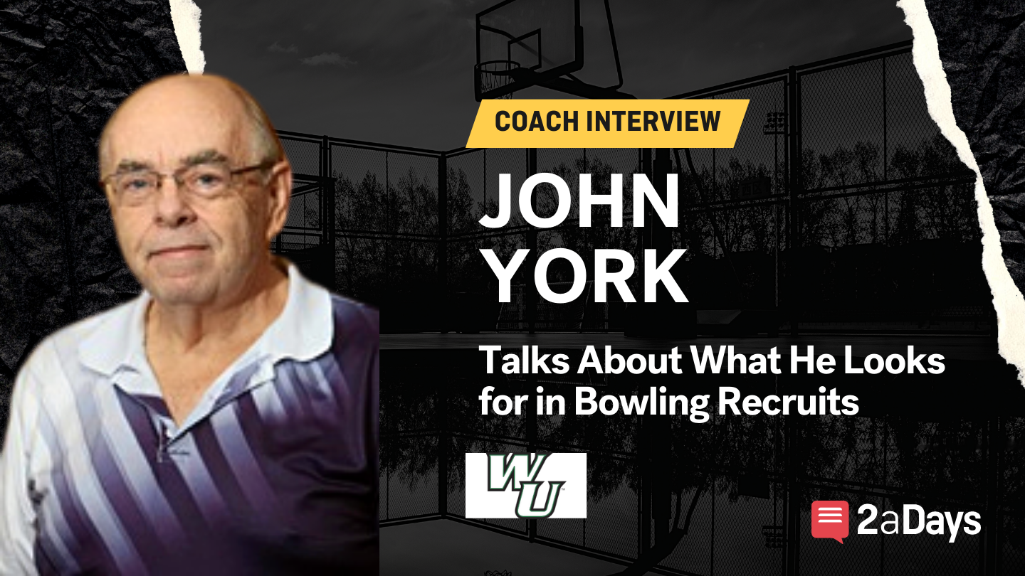 Coach Interview DII College Bowling Coach, John York Bowling