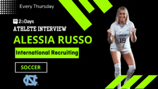 UNC and England Star, Alessia Russo, Talks College Soccer Recruiting