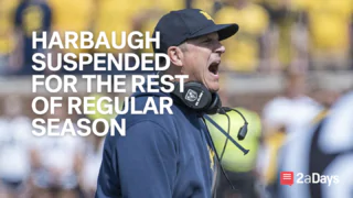 Michigan Football’s Jim Harbaugh Suspended by the Big Ten For the Rest of the Regular Season