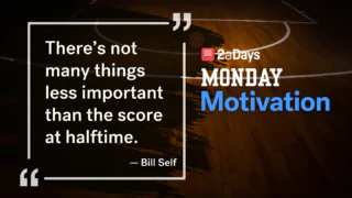 Monday Motivation: Halftime Isn’t Important