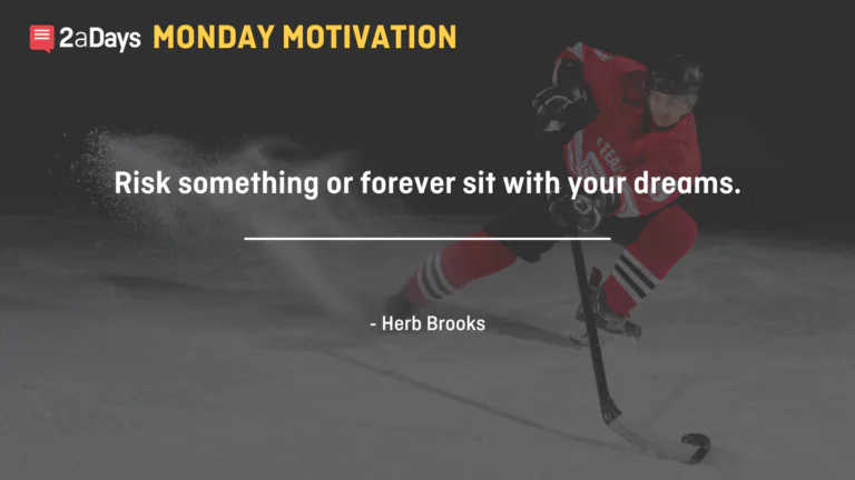 Monday Motivation: Risk Something
