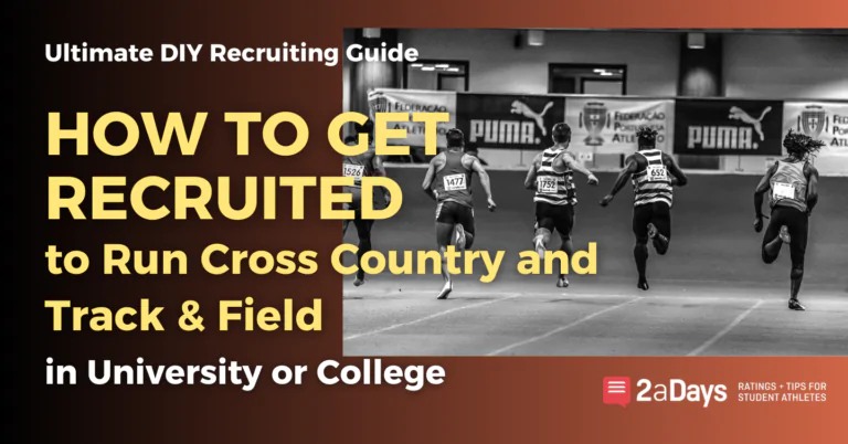 How to Get Recruited to Run College Cross Country and Track & Field - Ultimate DIY Recruiting Guide
