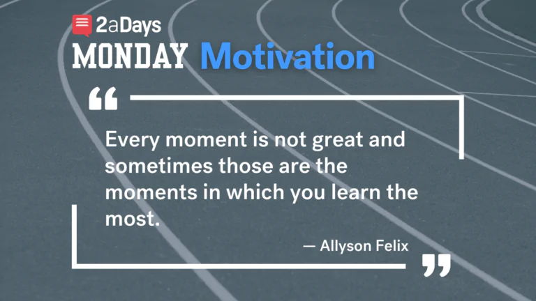 Monday Motivation: Learn From Your Bad Days