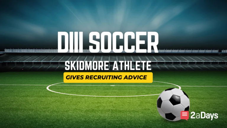 NCAA Division III Soccer Recruiting Advice