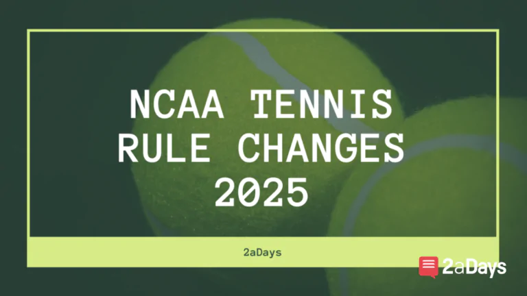 Game On: Understanding the NCAA Tennis Rule Changes 2025