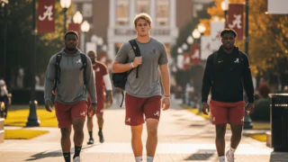 A Day in the Life of an Alabama Football Player -  Hale Hentges
