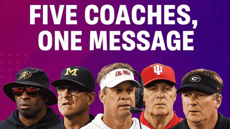 NCAA Coaching Gold - 5 Voices Athletes Should Follow